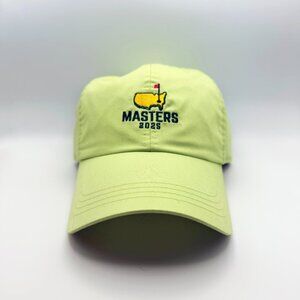 2025 Masters Augusta National Hat - Lime Green Ahead Classic Fit NWOT